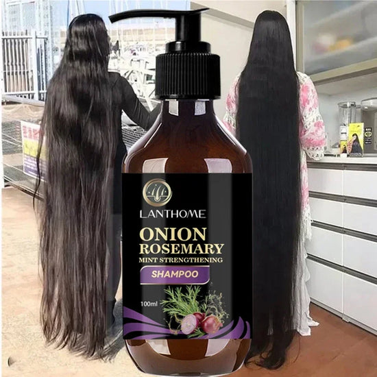 Hair Growth & Thickening Shampoo – Rosemary & Onion Deep Cleansing Volumizing Care