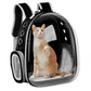 Space Pet Backpack Carrier – Transparent Breathable Travel Bag
