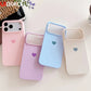 Lovely Love Candy Matte Silicone iPhone Case